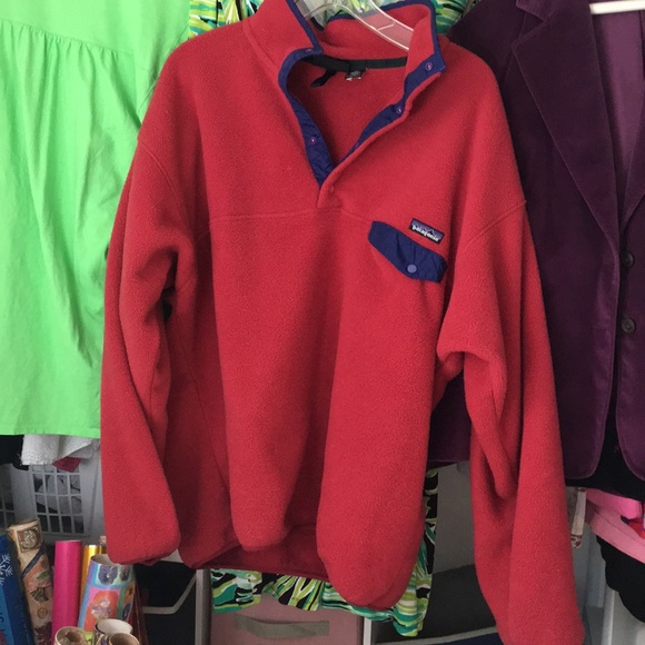 red and blue patagonia